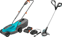 Gardena PowerMax 30/18V P4A + Gardena SmallCut 23/18V P4A incl. 2.5Ah Battery (2x)