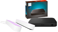 Philips Hue Play Lichtbalk White & Color Wit Duo Pack + HDMI Sync Box 8K