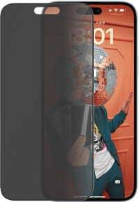 PanzerGlass Ultra-Wide Fit Apple iPhone 15 Plus Privacy Screenprotector Glas