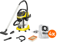 Kärcher WD P S V-30/6/22/T EU III (BE) + vacuum cleaner bags (4x)