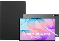 Samsung Galaxy Tab S12 Ultra 14.6 inches 1TB WiFi Gray + BlueBuilt Book Case Black