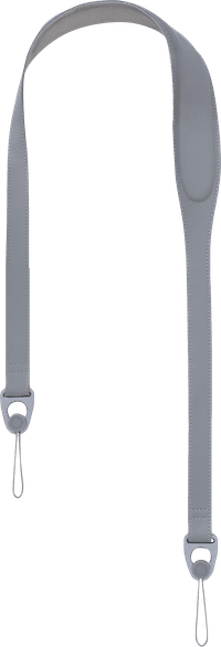 Urth Mantle Leren Draagriem Grijs