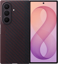 Samsung Galaxy Z Fold 8 Ultra Carbon Back Cover with Magnet Red