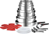 Tefal Ingenio Emotion On Cookware Set 20-piece