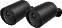 Philips Hue Secure Security Camera with Battery Black 2-pack