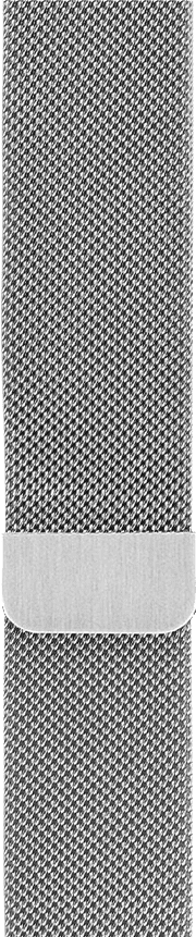 BlueBuilt Milanees Bandje Zilver voor Apple Watch 42/44/45 mm