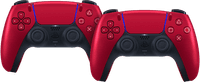 Sony Playstation 5 DualSense Draadloze Controller Volcanic Red Duo Pack