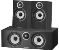 Bowers & Wilkins HTM6 S3 + 607 S3 (per pair) + Black