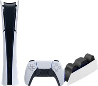 PlayStation 5 Slim Digital Edition + BlueBuilt Station de Charge