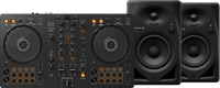 Pioneer DJ DDJ-FLX4 + Pioneer DJ DM-40D-BT Noir