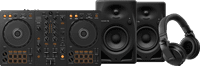 Pioneer DJ DDJ-FLX4 + Pioneer DJ HDJ-X5 Black + Pioneer DJ DM-40D Black