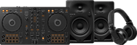 Pioneer DJ DDJ-FLX4 + Pioneer DJ HDJ-X7 Black + Pioneer DJ DM-40D-BT Black