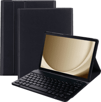 Just in Case Premium Samsung Galaxy Tab A9 Plus Étui Clavier AZERTY Noir