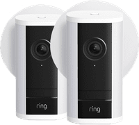 Ring Spotlight Camera Pro 2e Generatie Stekker Wit Duo Pack