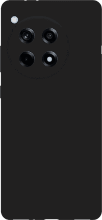 Just in Case Soft Design OnePlus 12R Back Cover Black