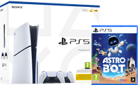 PlayStation 5 Slim Disc Edition + Astro Bot + Extra Controller Wit