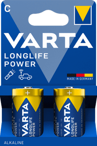 Varta Longlife Power C Blister 2 stuks