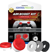 KontrolFreek Inferno AimBoost Appui-pouces + Anneaux de Précision Rouge/Blanc PS5/PS4