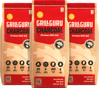 Grill Guru Charbon Lot de 3