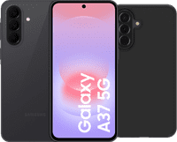 Samsung Galaxy A37 256 Go Noir 5G + BlueBuilt Back Cover Noir