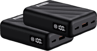 BlueBuilt Power Bank 10.000 mAh met Snelladen 30 Watt Duo Pack