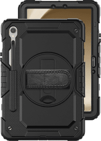 Just in Case Samsung Galaxy Tab S9/S9 FE/S10 FE/S10 Lite Rotating Back Cover Black