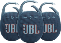 JBL Clip 5 Blue 3-pack