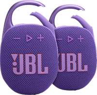 JBL Clip 5 Paars 2-pack