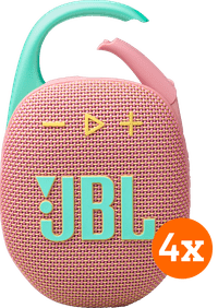 JBL Clip 5 Rose Lot de 4