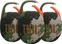 JBL Clip 5 Squad 3-pack