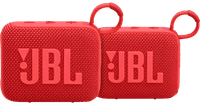 JBL Go 4 Red 2-pack