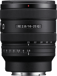 Sony FE 16-25mm f/2.8 G