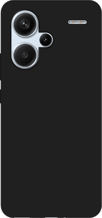 Just in Case Soft Design Xiaomi Redmi Note 13 Pro+ Back Cover Zwart