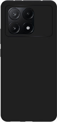 Just in Case Soft Design Xiaomi Poco X6 Pro Back Cover Zwart