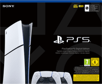PlayStation 5 Slim Digital Edition + Extra Controller Wit