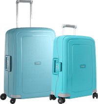 Samsonite S'Cure Valise à 4 Roulettes 55 + 69 cm Aqua Blue Set de Valises