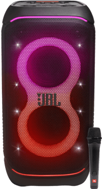 JBL Partybox Stage 320 + Microphone Filaire