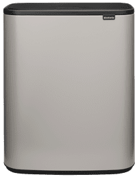 Brabantia Bo Touch Bin 2 x 30 liter Soft Grey