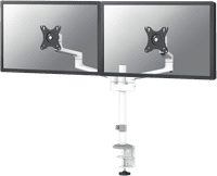 Neomounts NEXT Lite DS60-425WH2 Monitor Arm for 17 to 27-inch Screens - White