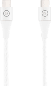 BlueBuilt Usb C naar Usb C Kabel 3m Nylon Wit