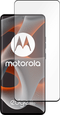 Just In Case Full Cover Motorola Edge 50/ Edge 50 Pro Screenprotector Zwart