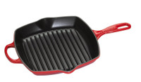 Le Creuset Skillet Vierkante Grillpan 26 cm Kersenrood
