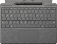 Microsoft Surface Pro 13 inches Type Cover with Slim Pen Platinum AZERTY