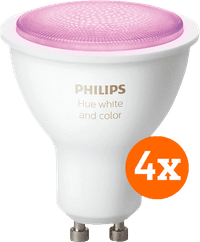 Philips Hue White and Color GU10 Lot de 4