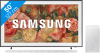 Samsung The Frame 50LS03D (2024) + Samsung HW-S701D Blanc