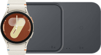 Samsung Galaxy Watch 7 Crème 40mm + Duo Draadloze Oplader