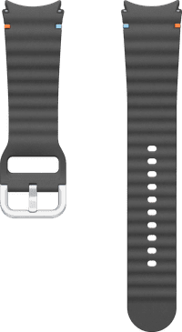 Samsung Bracelet Sport Silicone 20 mm Gris Anthracite M/L