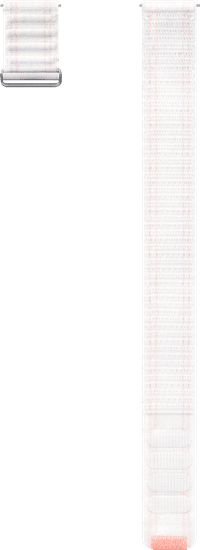 Samsung Nylon Bandje 20mm Wit S/M