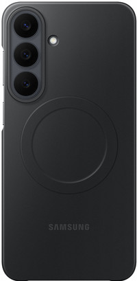 Samsung Galaxy S26 FE Siliconen Slim Back Cover met Magneet Zwart