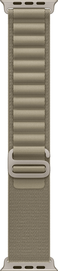 Apple Watch 44/45/46/49 mm Alpine Horlogeband Olijfgroen - Large